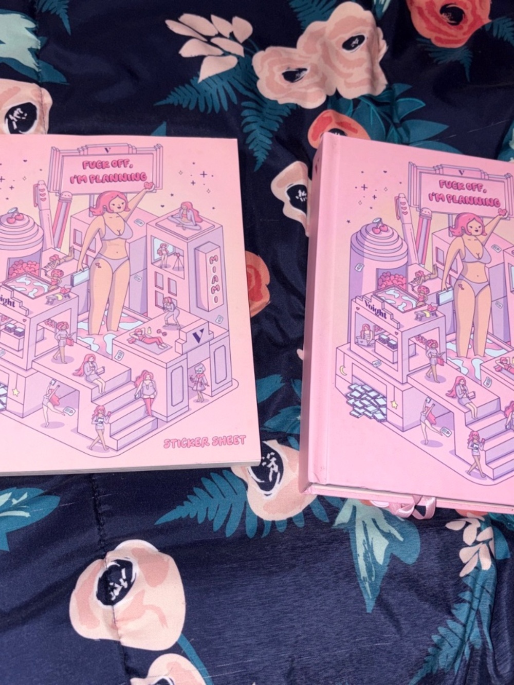 Voight planner and sticker book